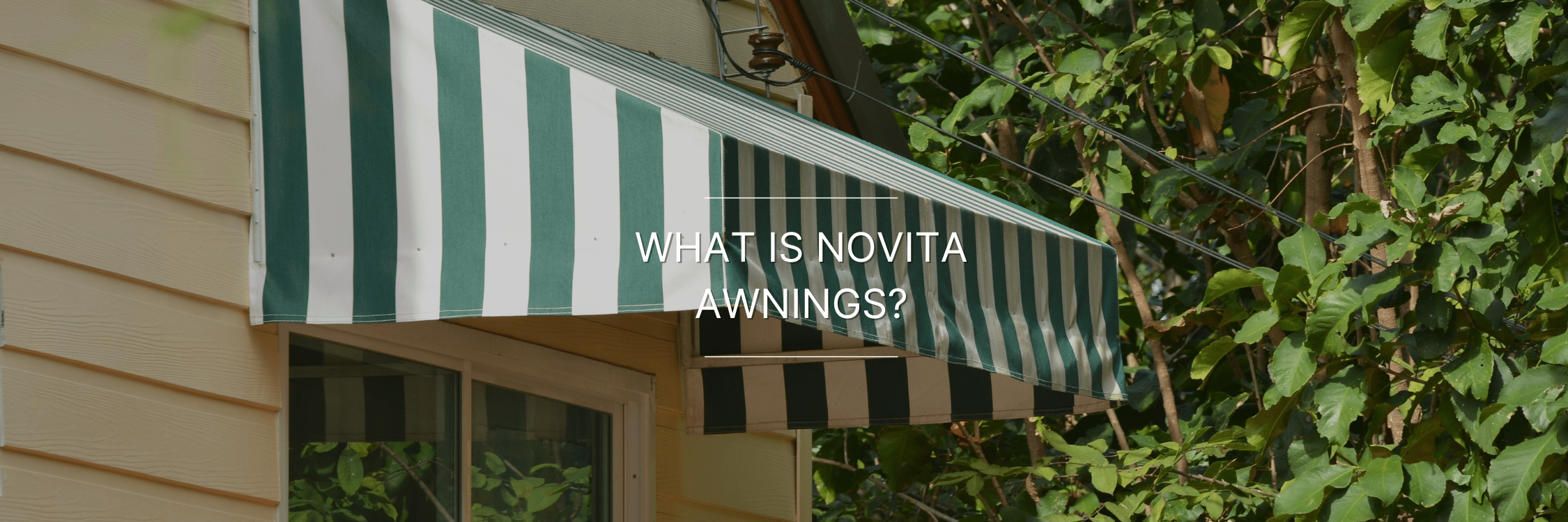 Novita Awnings by Vista Fashions