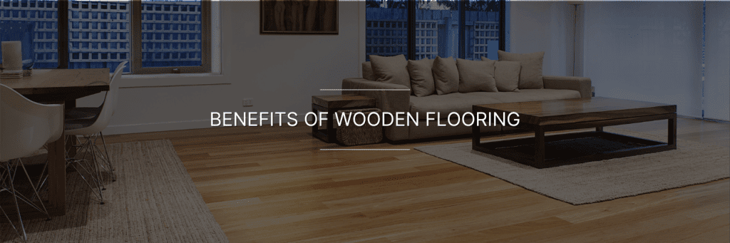 wooden flooring in a living room