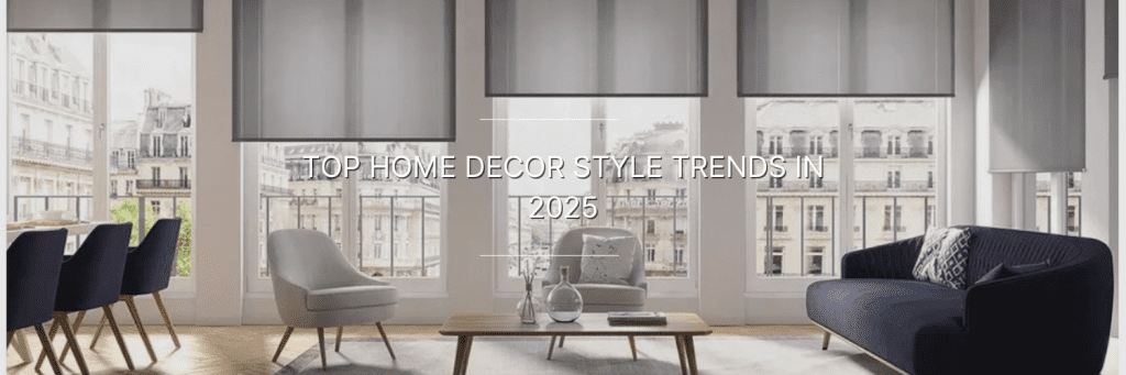 blackout blinds with chevron wooden flooring in a spacious living room