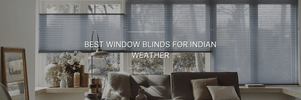 window cellular blinds in a living room