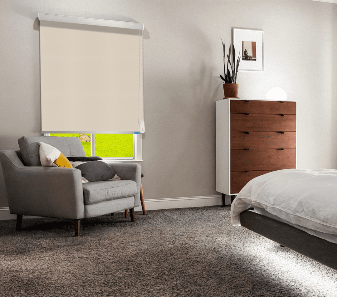 Roller Blinds - Blackout DS Opaque (03 Fawn) - Image 2