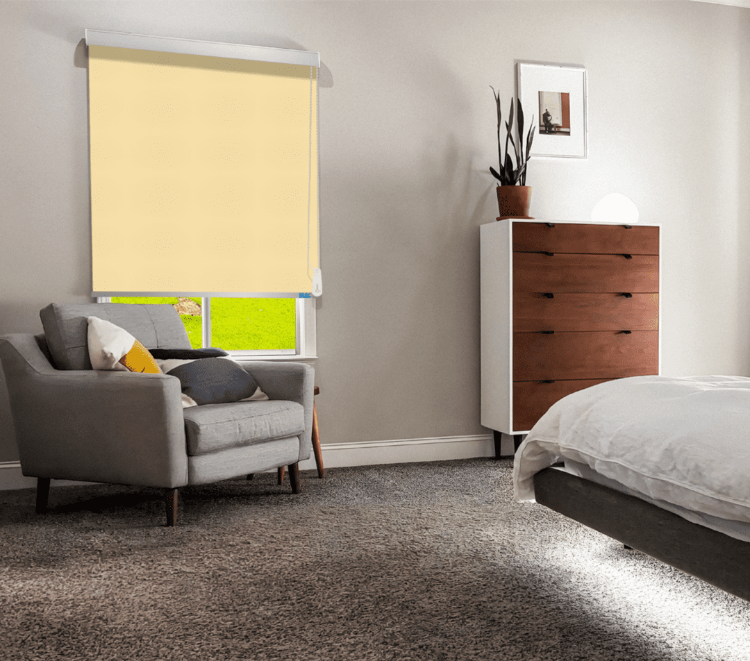 Roller Blinds - Blackout DS Opaque (04 Champagne) - Image 2