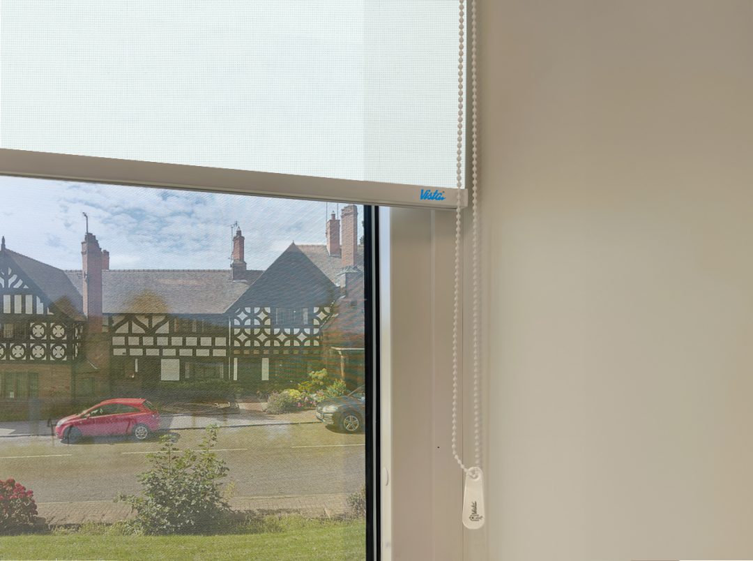 Roller Blinds - Screen Classic 5% White - Image 2