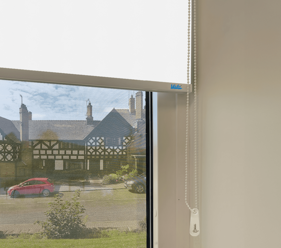 Roller Blinds - Blackout DS Opaque (01 White) - Image 3