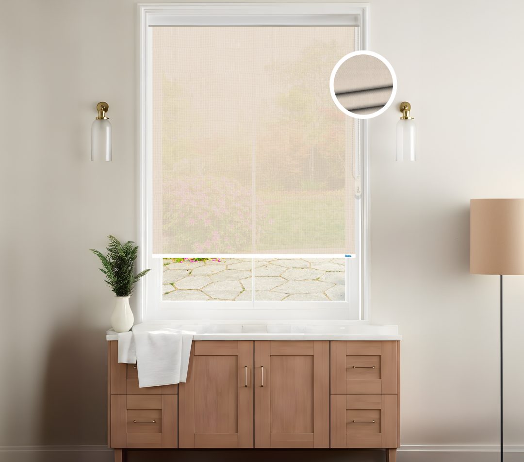 Roller Blinds - Screen Classic 1% (Beige 112)