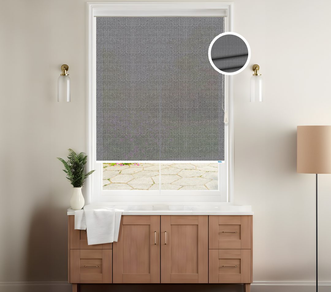 Roller Blinds - Screen Mellow (ML 06 Black)