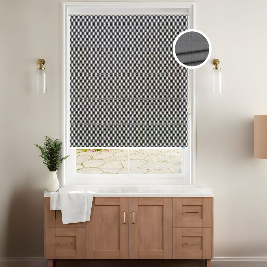 Roller Blinds - Screen Mellow (ML 06 Black)