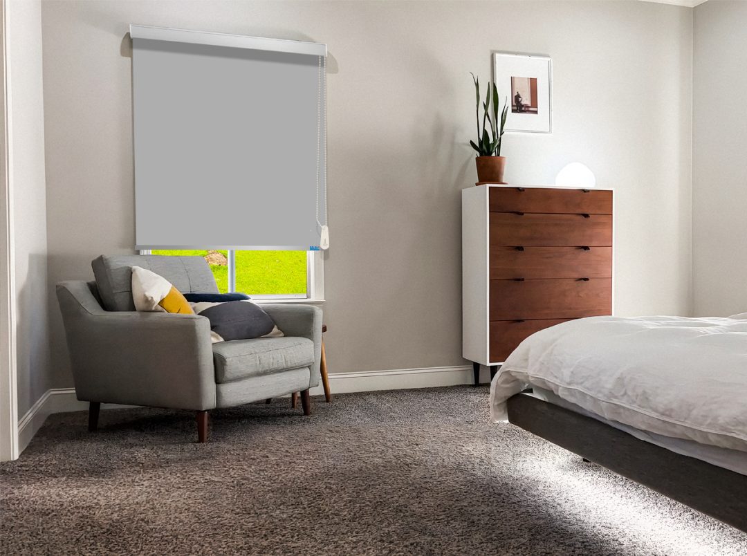 Roller Blinds - Blackout Cloud Nine (03 Grey) - Image 2
