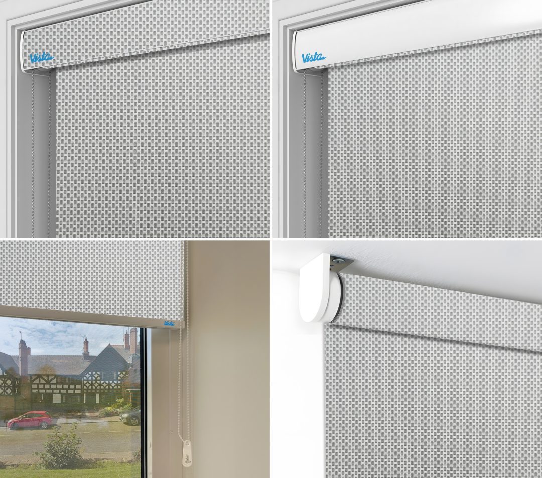Roller Blinds - Screen Blackout Bliss (Grey 502) - Image 4