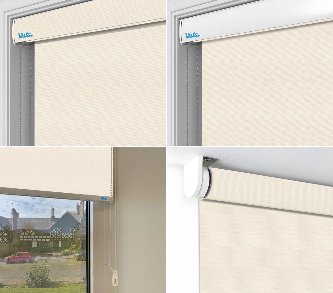 Roller Blinds - Blackout Serene Opaque (01 White) - Image 4