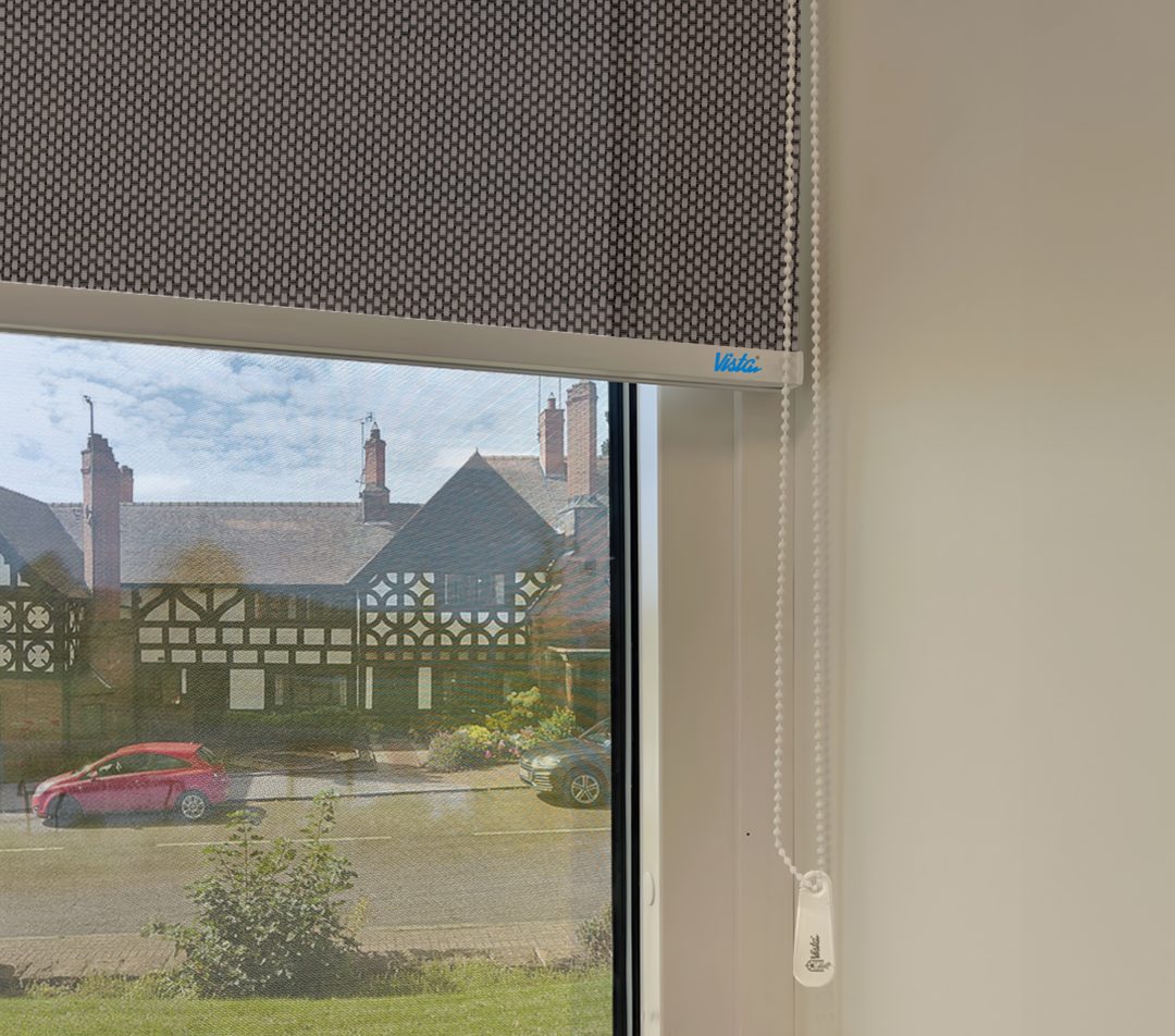 Roller Blinds - Screen Classic 5% III(560 Black Brown) - Image 3