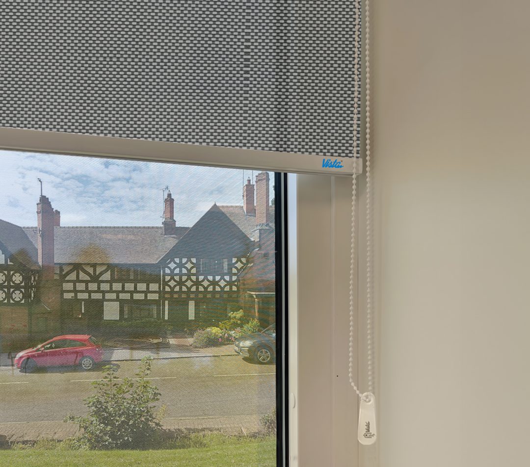 Roller Blinds - Screen Classic 5% III(556 Black Grey) - Image 3