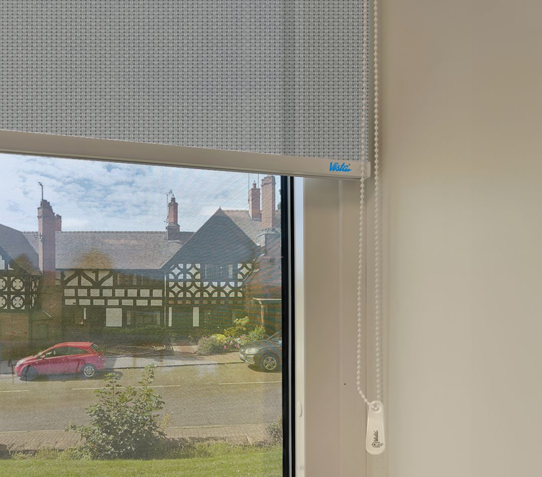 Roller Blinds - Screen Classic 5% III(558 Dark Grey) - Image 3