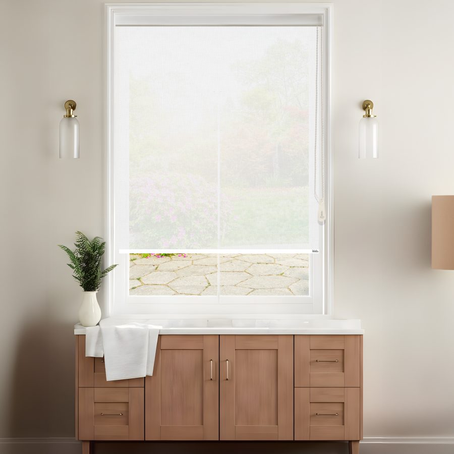 Roller Blinds - Screen Classic 5% (551 White)