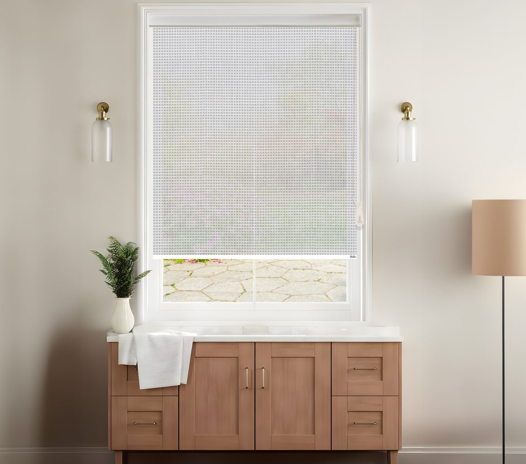 Roller Blinds - Screen Classic 5% II(555 White Grey)