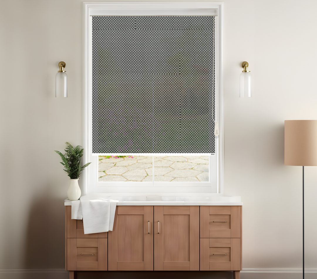 Roller Blinds - Screen Classic 5% III(556 Black Grey)