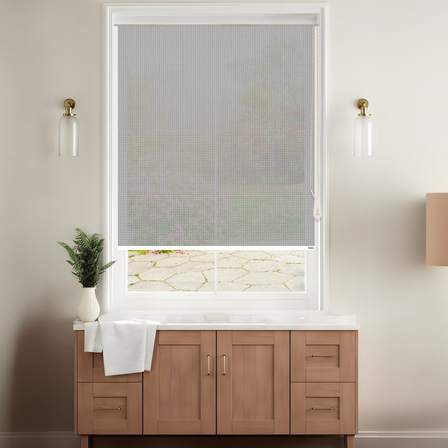 Roller Blinds - Screen Classic 5% III(557 Light Grey)