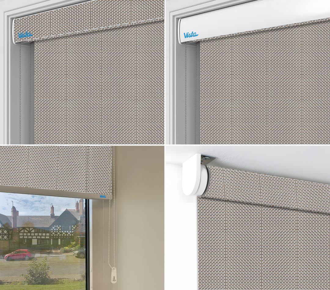 Roller Blinds - Translucent Panama (PN 05 Brown) - Image 4
