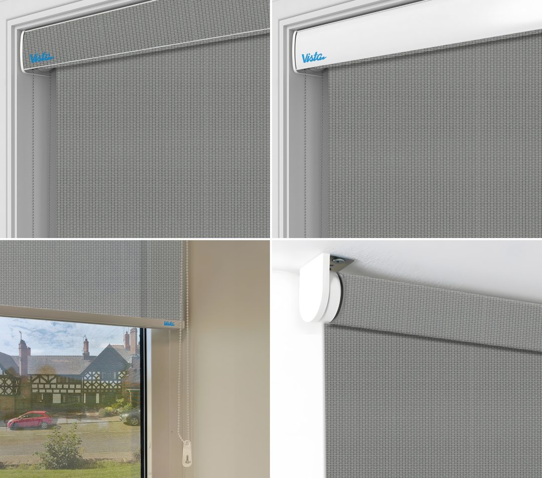 Roller Blinds - Screen Classic 5% III(558 Dark Grey) - Image 4